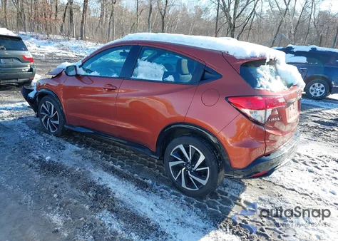 2019 Honda Hr-V Sport from USA, damaged, VIN 3CZRU6H15KG704540